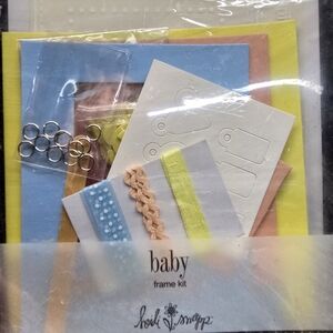 Heidi Swapp Sweet Baby Craft Kit with Pink and Blue Accents